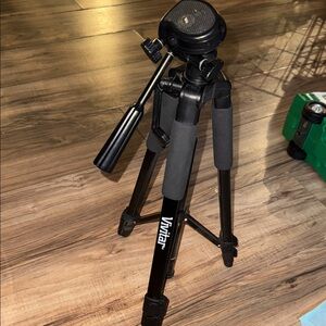 Black Tripod for Cameras